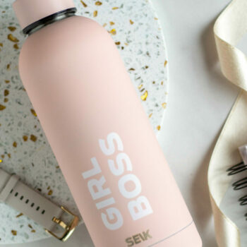 SEIK Boca za vodu / Thermos Girl boss - roza 500 ml