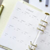 Premium rokovnik Happy Calendar s kožnim koricama 26/27 bež - Slika 11