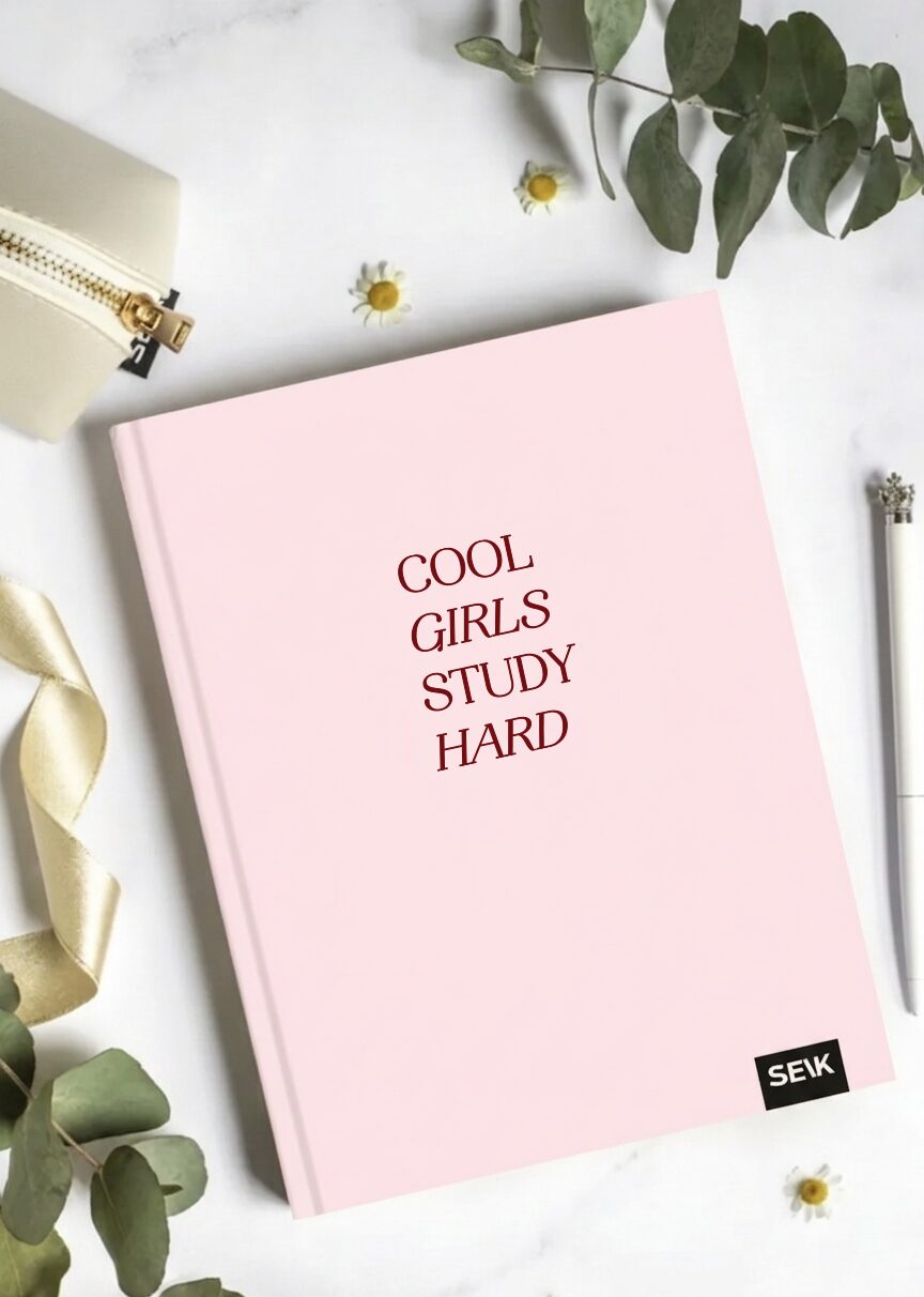 Veseli kalendar planer 26/27 - cool girls study hard