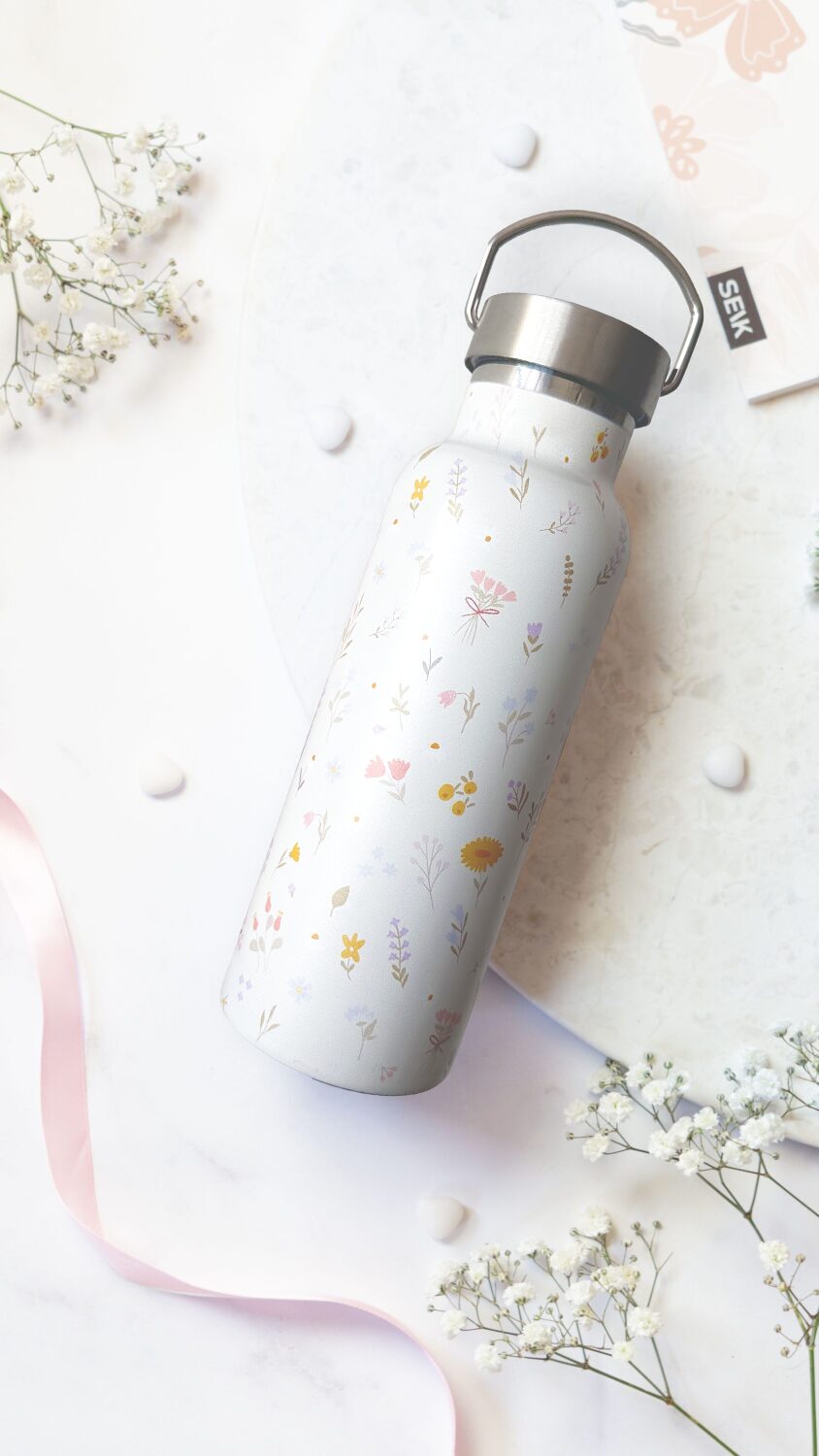 Termos boca za vodu - Flowers (500 ml)