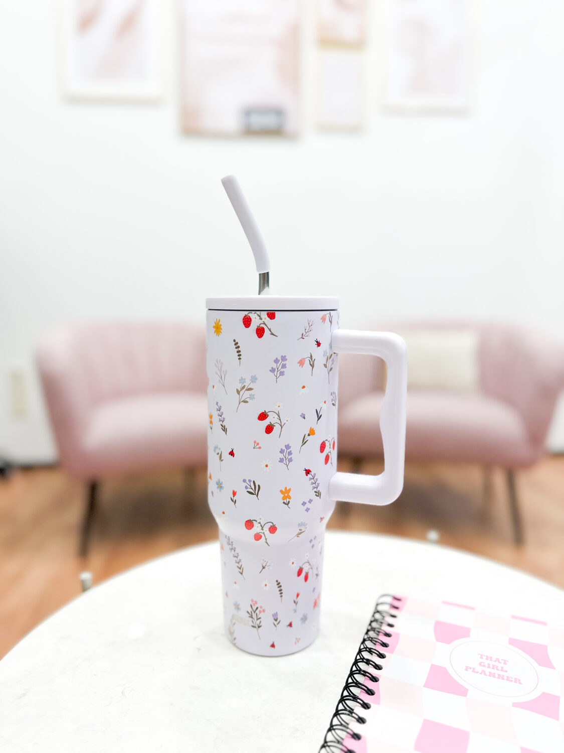 SEIK tumbler / termosice za vodu - Jagode 1200ml