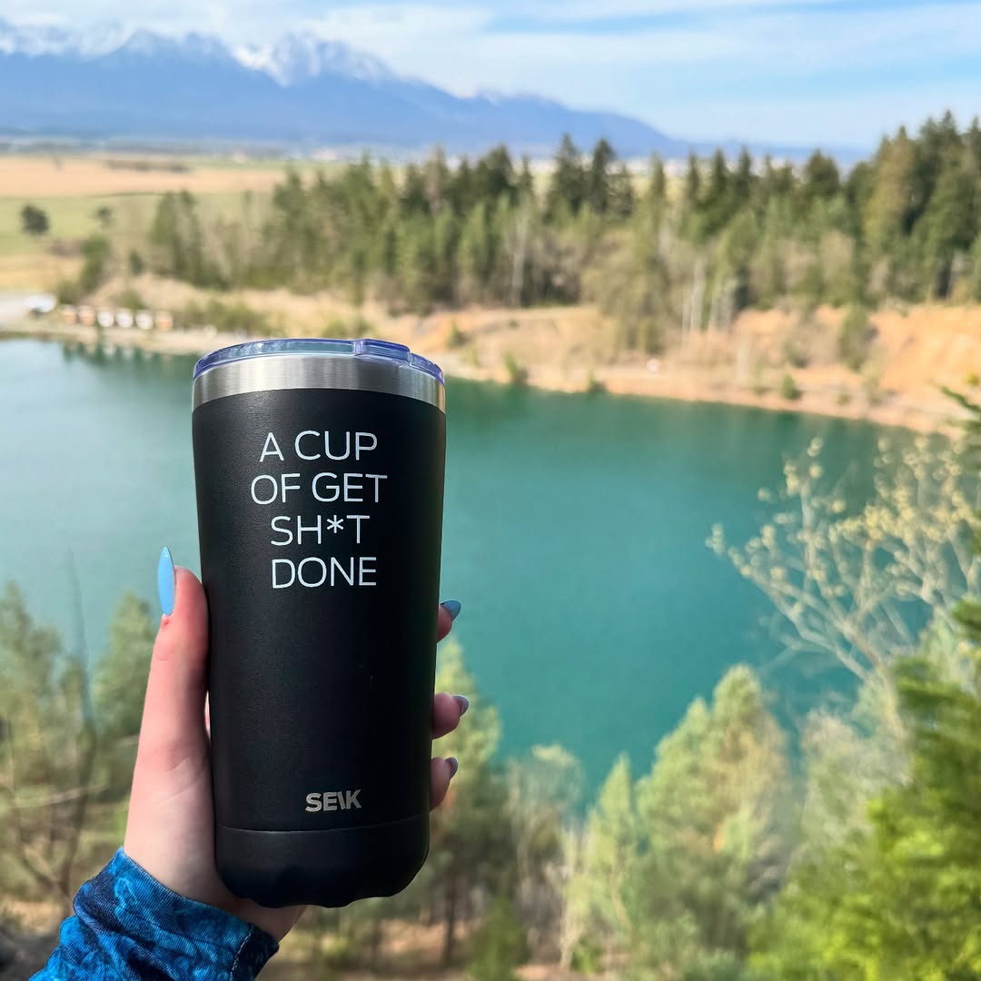 Thermos šalica - A cup of get shit done 350ml - Slika 13