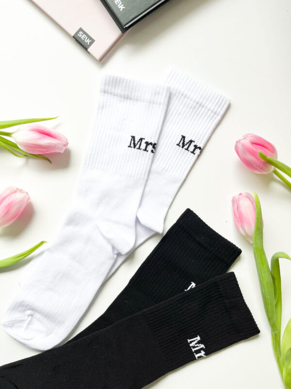 Čarape za parove – Mr and Mrs (paket za njega i nju) - Slika 3