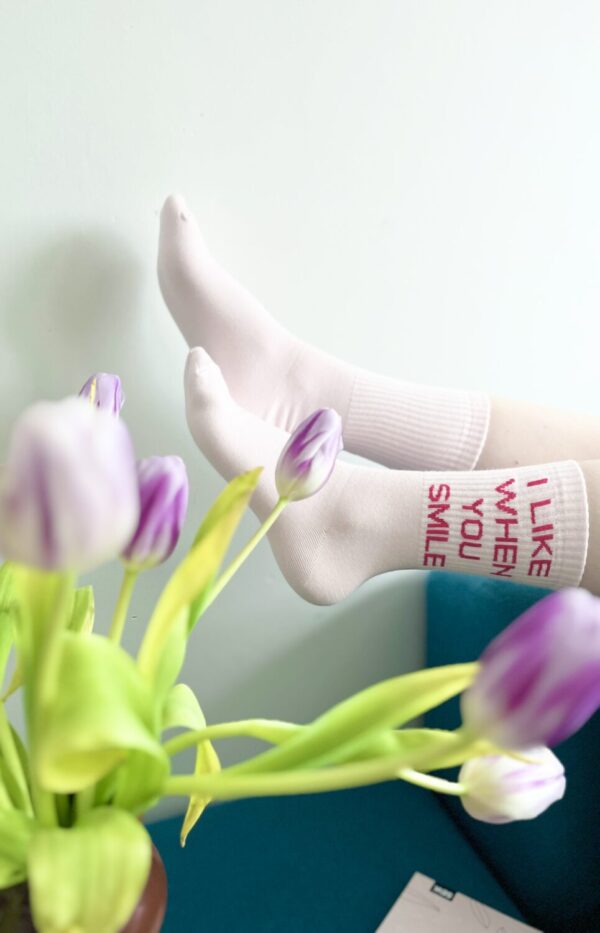 Sportske čarape - I like it when you smile (Ž 35-40) - Slika 3