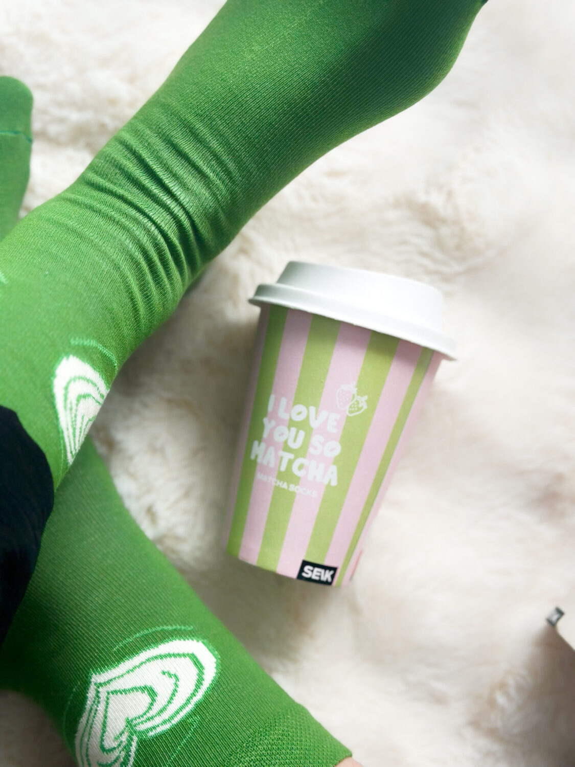 I love you so Matcha čarape - Slika 6