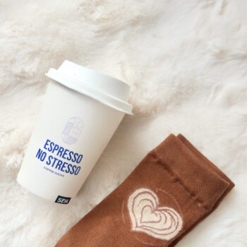 Espresso no stresso čarape