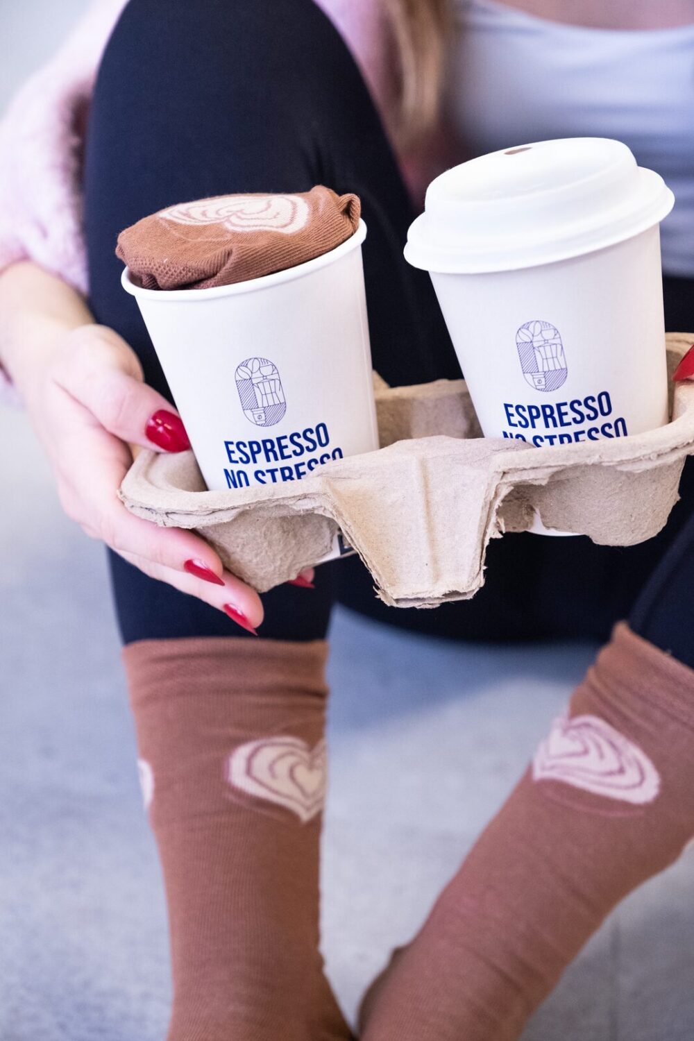 Espresso no stresso čarape - Slika 16