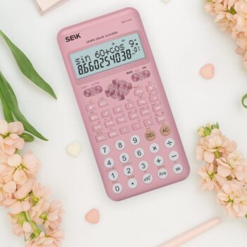 Veseli kalkulator roze boje - In my smart girl era!