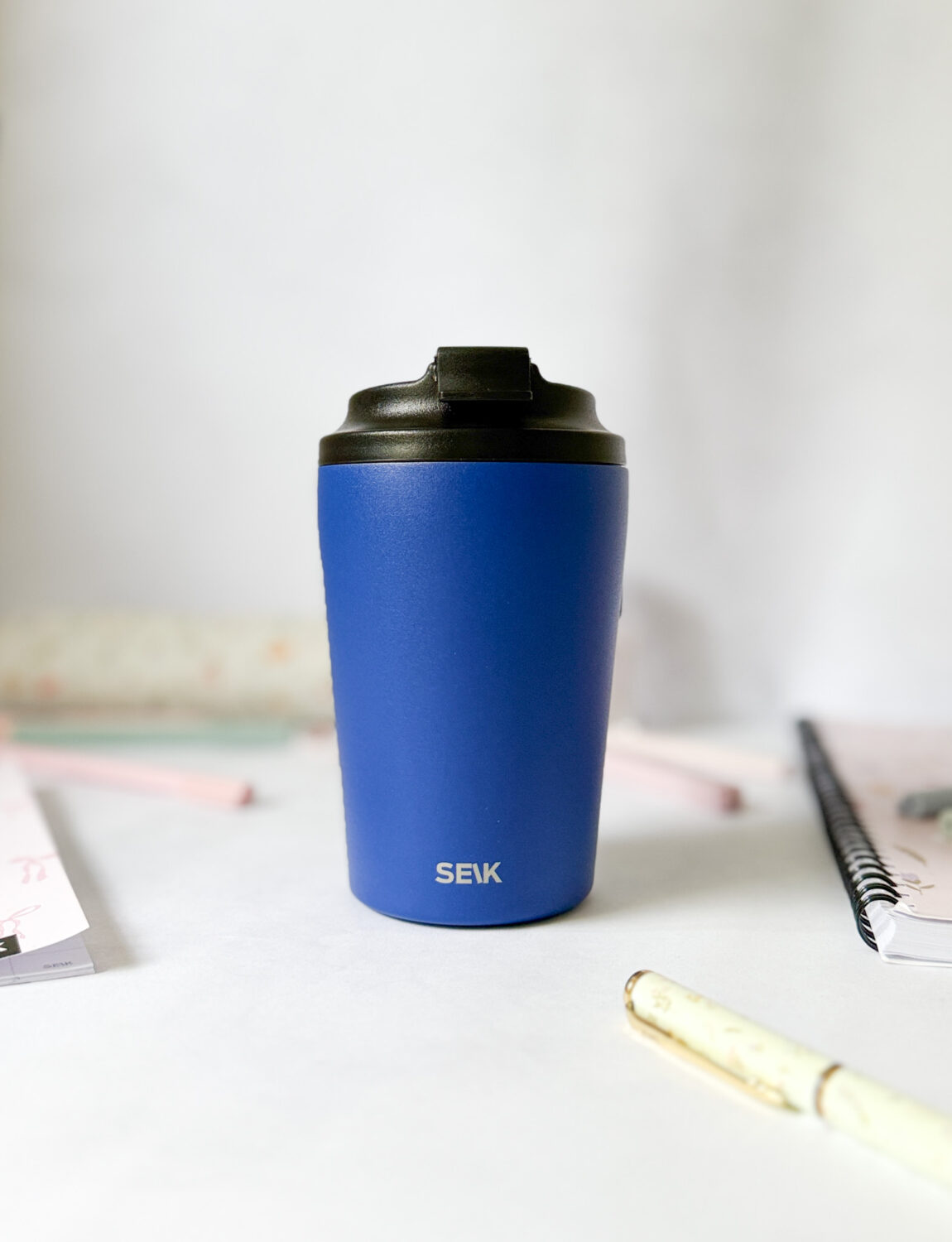 Termosica za kavu od čelika - Blue (350 ml)