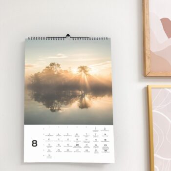 Kalendar izazova zidni kalendar 2026 - estonska priroda (A3)