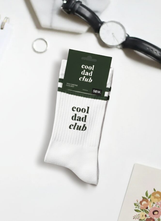 Sportske čarape - cool dad club (M 40-46)