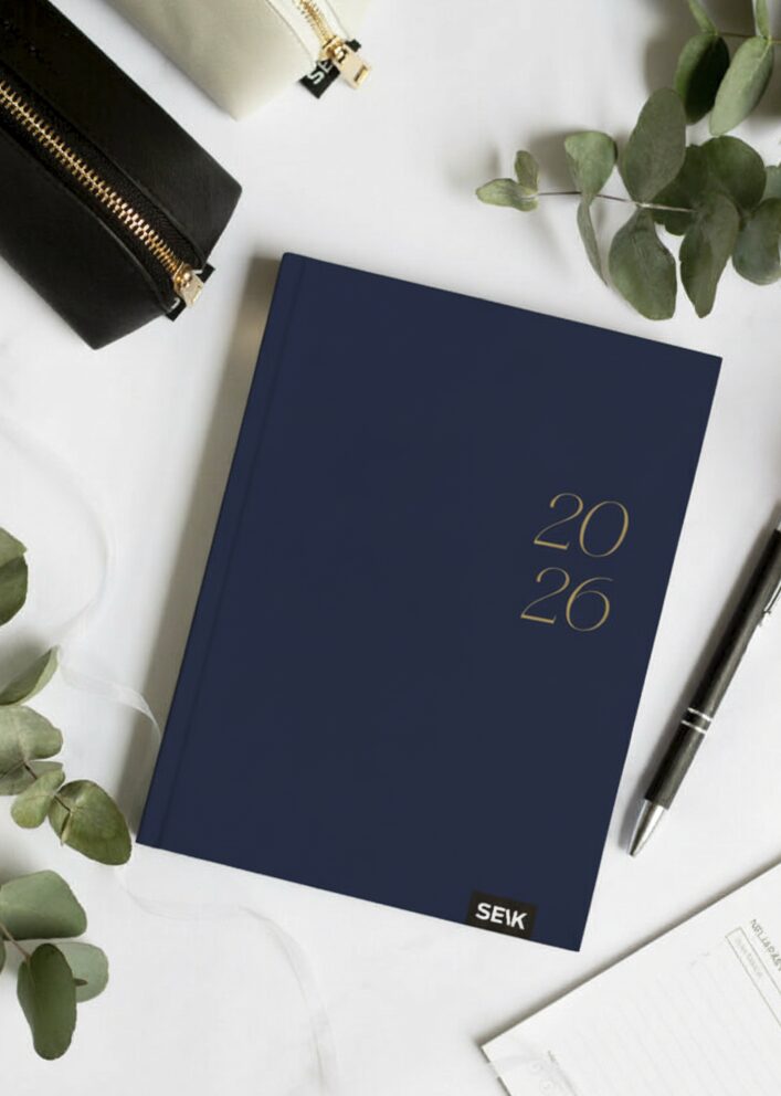 Planer veseli kalendar 2026 (a5) - tamno plava