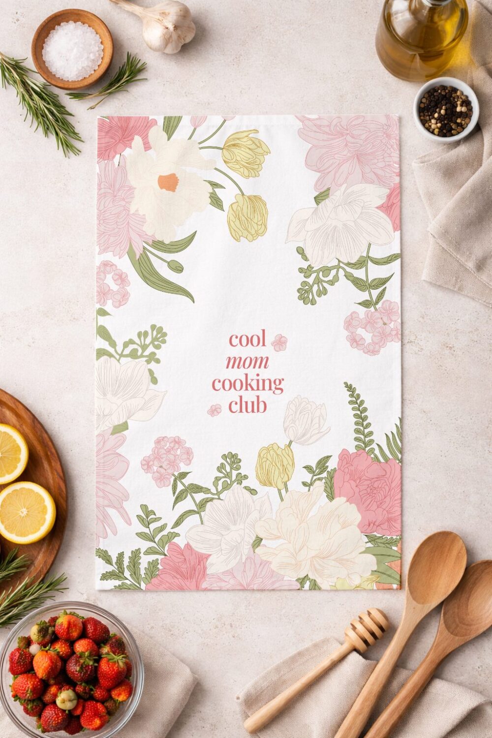 kuhinjska krpa - cool mom cooking club - Slika 2
