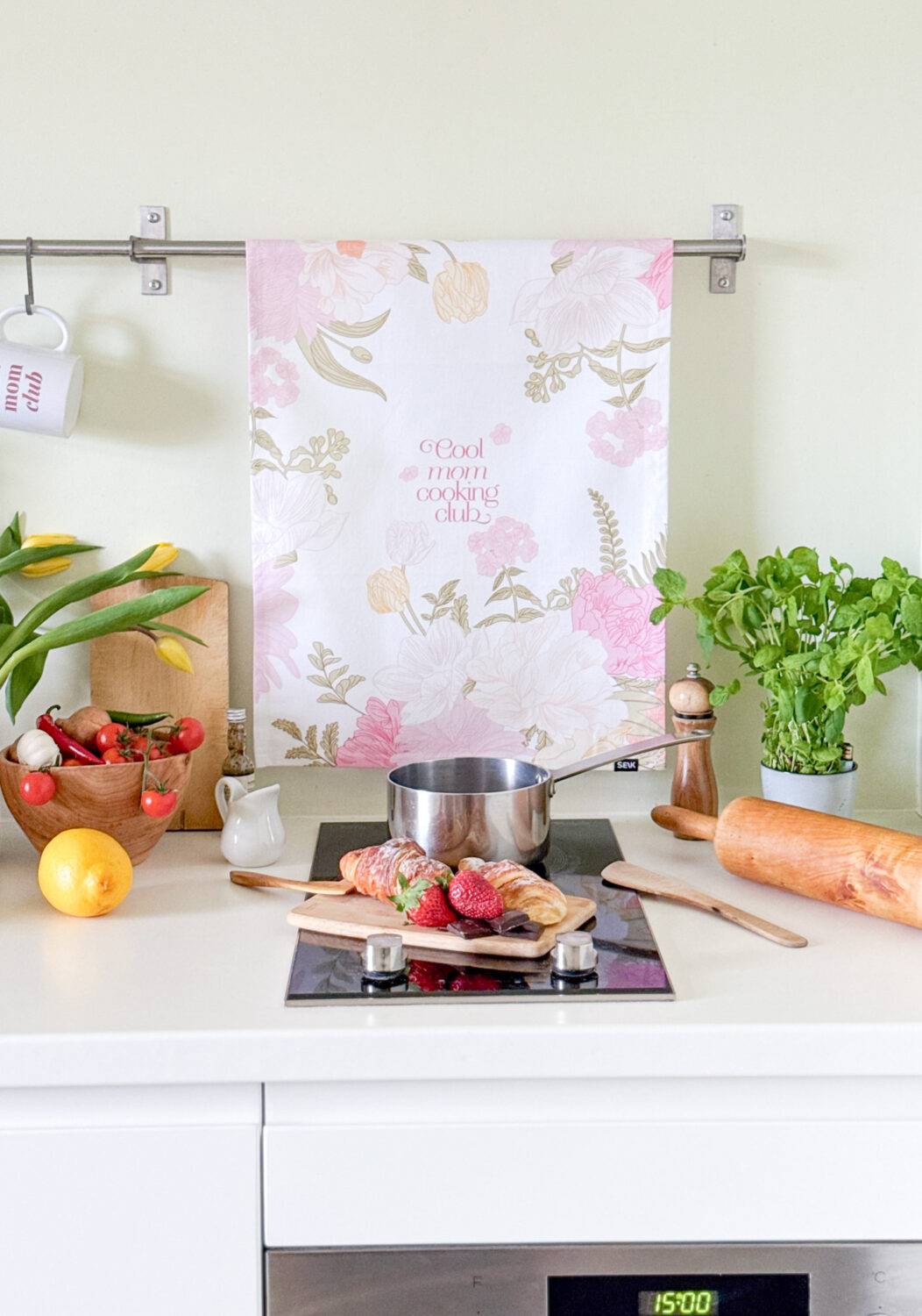 kuhinjska krpa - cool mom cooking club - Slika 5