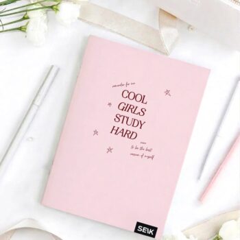 A5 pisanka na kvadratiće (36 listova) - cool girls study hard