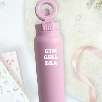 2-u-1 termos bočica za vodu s magnetskim držačem za telefon - gym girl era